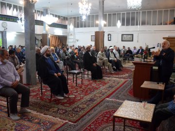 در جمع فعالان علمی، سیاسی، فرهنگی – مسجد دادخواه