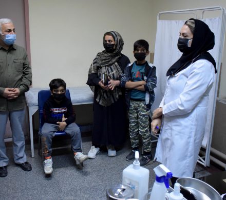 بازدید سرزده دکتر وحید جلال زاده از بخش کودکان بیمارستان شهید مطهری