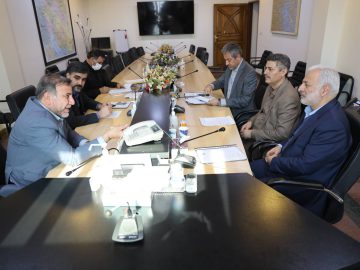 دیدار دکتر جلال زاده نماینده مردم شریف ارومیه با دکتر امانی معاون وزیر و رئیس سازمان راهداری و حمل و نقل جاده ای کشور