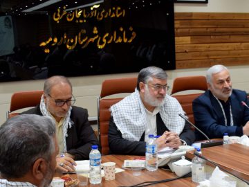 حضور دکتر جلال زاده در شورای اداری شهرستان ارومیه