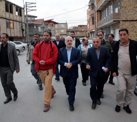 بازدید از محله امین