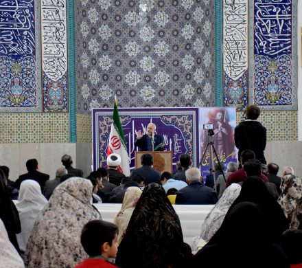 حضور دکتر جلال زاده در نماز جمعه شهر قوشچی