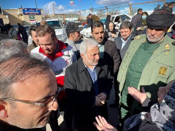 گزارش تصویری – بازدید از مناطق زلزله زده خوی