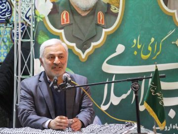 سخنرانی در مسجد روستای آغچه قلعه به مناسبت ایام مبارک دهه فجر