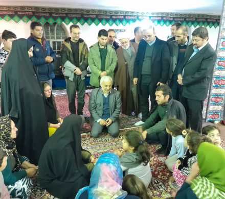 دیدار با میهمانان زلزله خوی مستقر در ارومیه