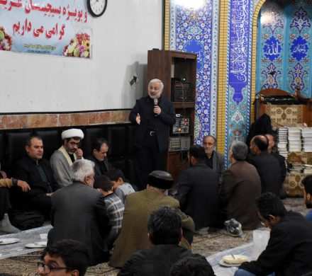 حضور در جمع نمازگزاران مسجد امام جواد (ع)