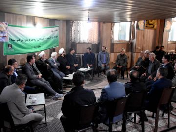 نشست بررسی مشکلات و مطالبات اهالی شریف روستای حیدرلو