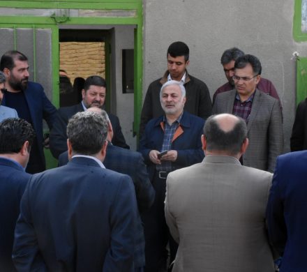 دیدار با مردم شریف روستای جلبر