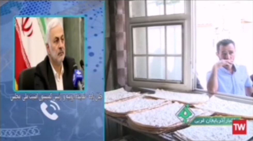 گفتگو با بخش خبری صدا و سیمای مرکز آذربایجان غربی درباره مشکل صف های نان