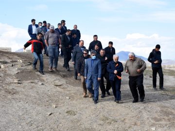 دیدار و گفتگو با اهالی خونگرم روستای گوگ تپه