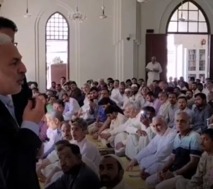 سخنرانی در نماز جمعه شیعیان کراچی