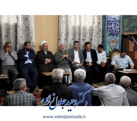 دیدار با مردم شریف روستای مرنگلوی بزرگ