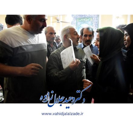 دیدار با مردم شریف روستای مرنگلوی بزرگ