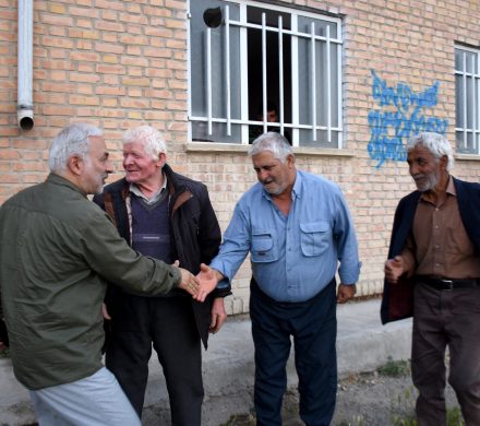 دیدار با اهالی شریف روستای انگنه