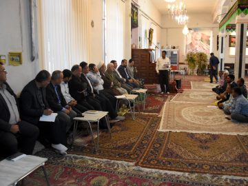 دیدار با اهالی شریف روستای انگنه