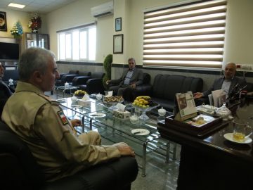 دیدار با سردار محمد احمدی فرمانده جدید مرزبانی