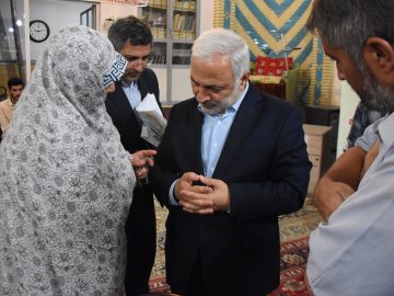 رسیدگی به مشکلات و مطالبات محله علی آباد (مسجد حضرت علی اکبر (ع) )