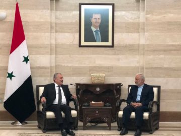 دیدار با حسین عرنوس نخست وزیر سوریه