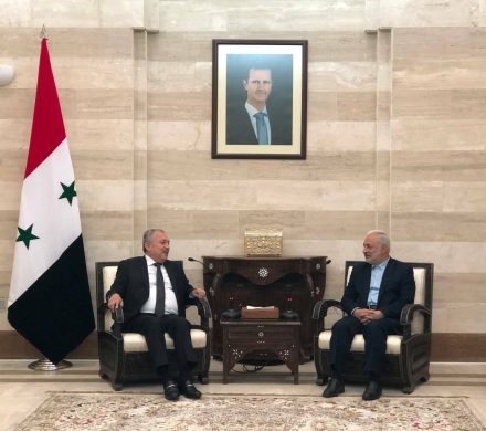 دیدار با حسین عرنوس نخست وزیر سوریه