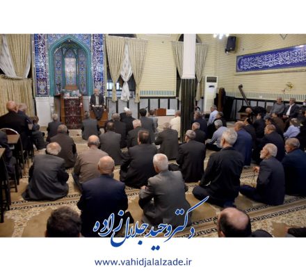 حضور در جمع نمازگزاران مسجد امام خمینی (ره) منطقه گلباد