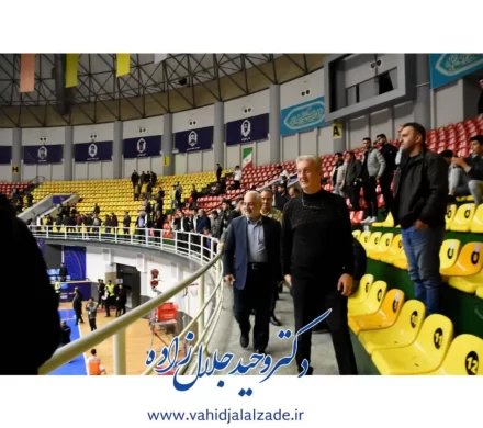 مسابقه تیم والیبال شهرداری ارومیه و سایپا