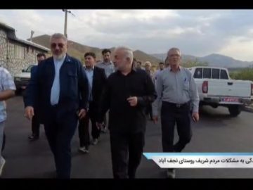 کلیپ/ دیدار با اهالی روستاهای قره باغ، نجف آباد و قالقاچی