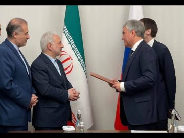 دیدار با ویچسلاو والودین رئیس مجلس دومای دولتی روسیه