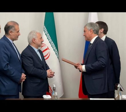 دیدار با ویچسلاو والودین رئیس مجلس دومای دولتی روسیه