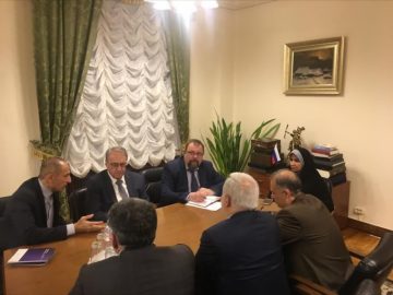 دیدار با نماینده ویژه رئیس جمهور روسیه