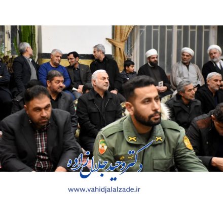 حضور در مراسم شهید مدافع امنیت حسن مختارزاده
