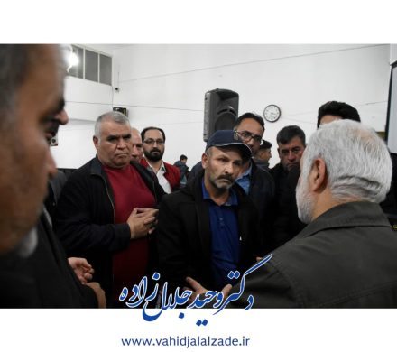 حضور در جمع نمازگزاران مسجد حضرت علی اصغر (ع)