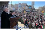 حضور در راهپیمایی بیست و دوم بهمن و سخنرانی در جمع پرشور مردم اردبیل