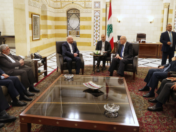 همراهی با رییس مجلس شورای اسلامی در سفر به بیروت