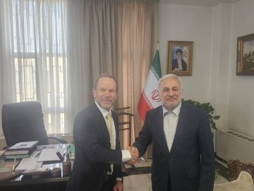 دیدار با سفیر استرالیا در تهران