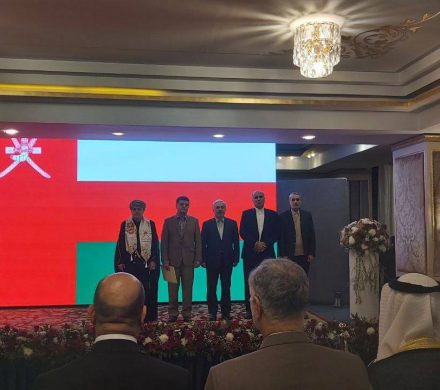 حضور در مراسم جشن روز ملی سلطنت عمان در تهران