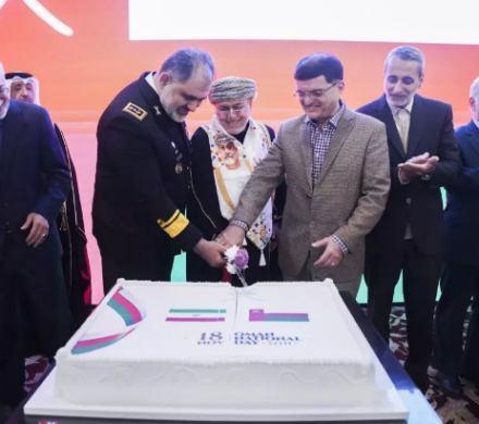 حضور در مراسم جشن روز ملی سلطنت عمان در تهران