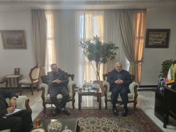 دیدار با استاندار زنجان