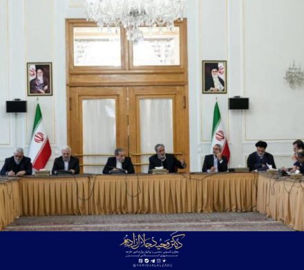 جلسه مشترک اعضای کمیسیون امنیت ملی و سیاست خارجی مجلس با وزیر امور خارجه