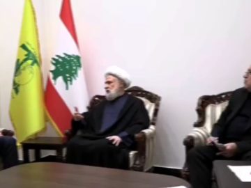 حضور در دیدار قالیباف و عراقچی با دبیرکل حزبالله در بیروت
