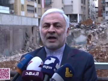 جلال زاده در بیروت: امروز شاهد شکست دشمنان هستیم.
